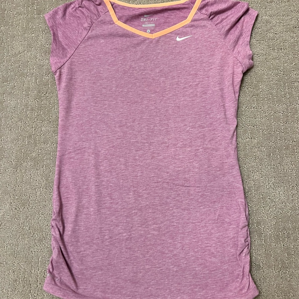 Nike womens youth dri-fit ruched top